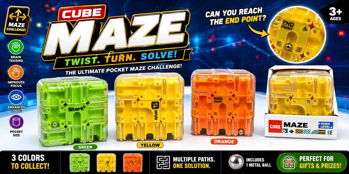 Labyrinth Maze Cube
