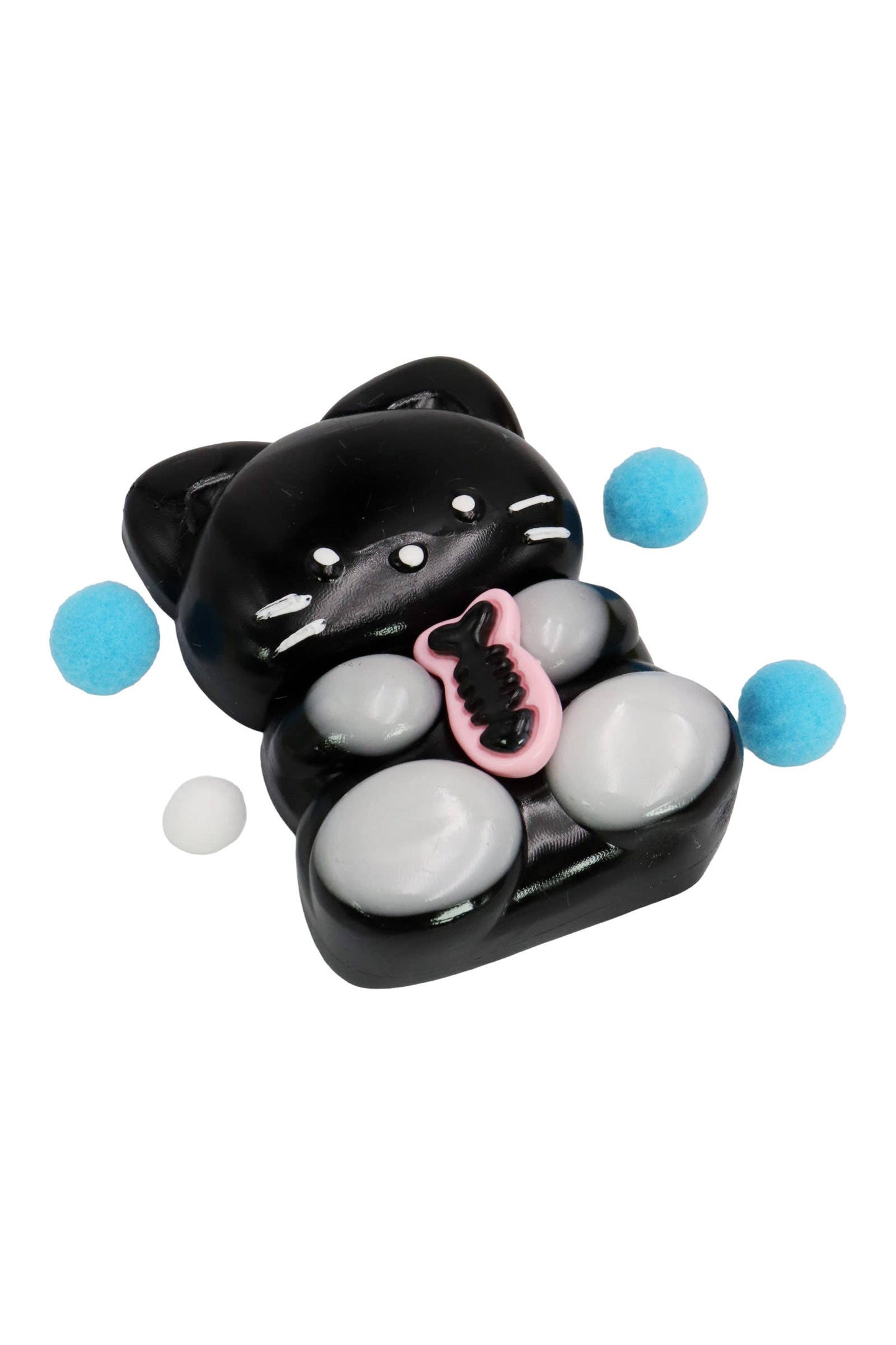Kitty Cat Jiggly Mochi Squishy Bag - 16 Pcs: Assorted / One Size