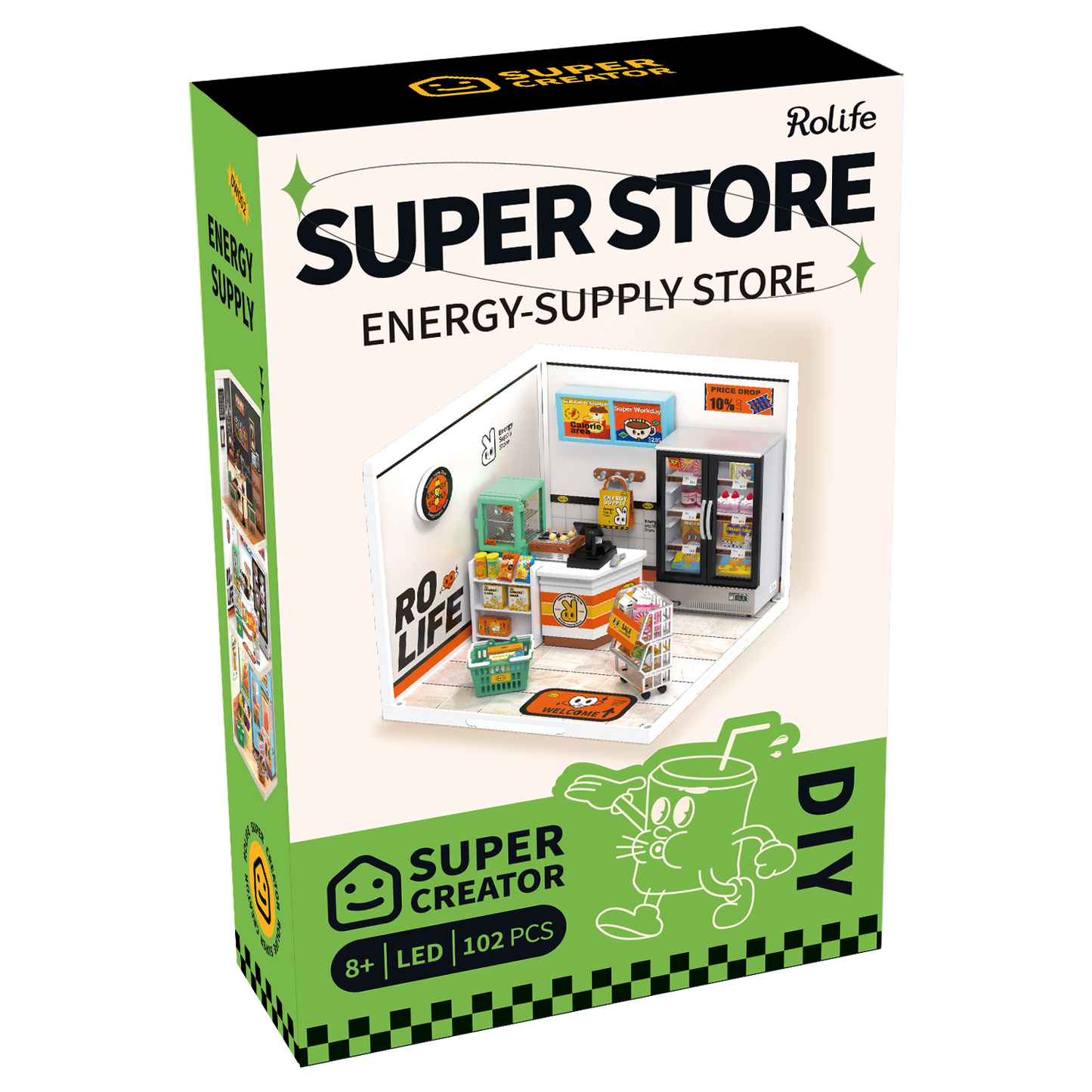 DIY Miniature House Kit: Energy Supply Store