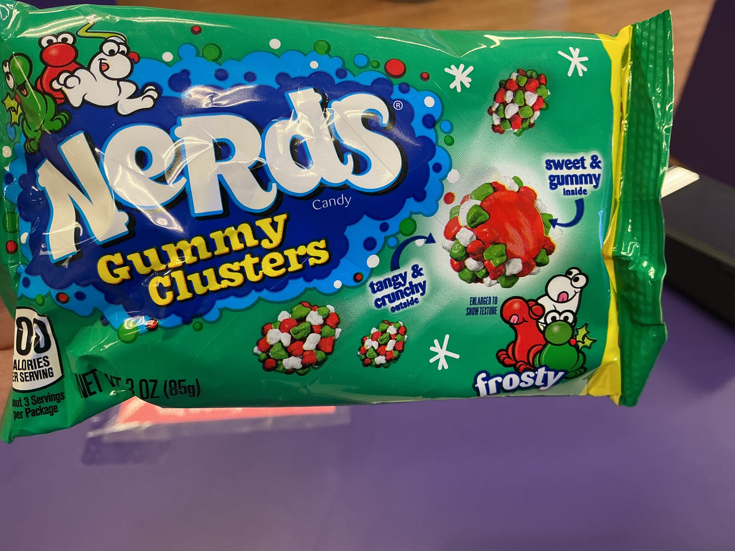 Nerds Holiday Gummy Clusters Sharepack 3oz
