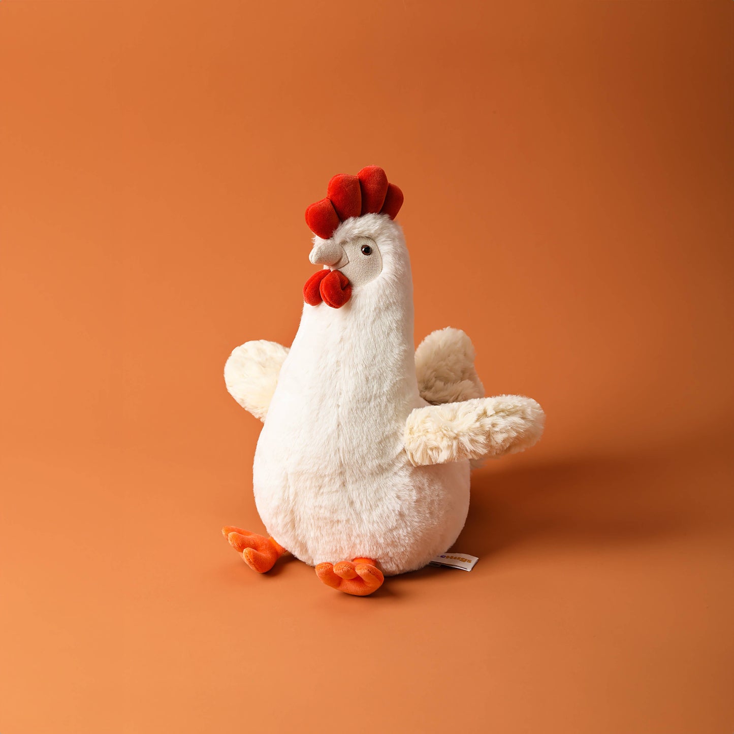 McHugs Marshmallow Chicken Farm Stuffed Animal 25cm