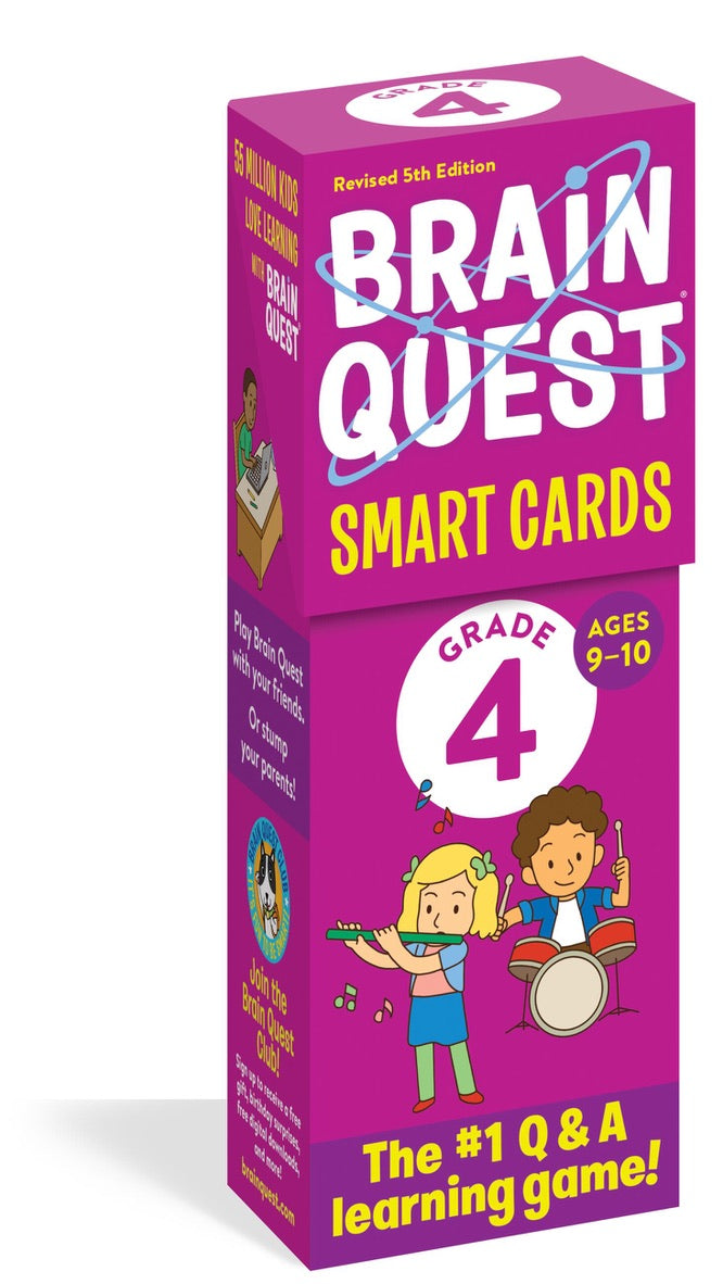 Brain Quest 4th Grade Smart Cards Revised 5th Edit