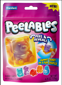 Peelables Animals Gummy Bag