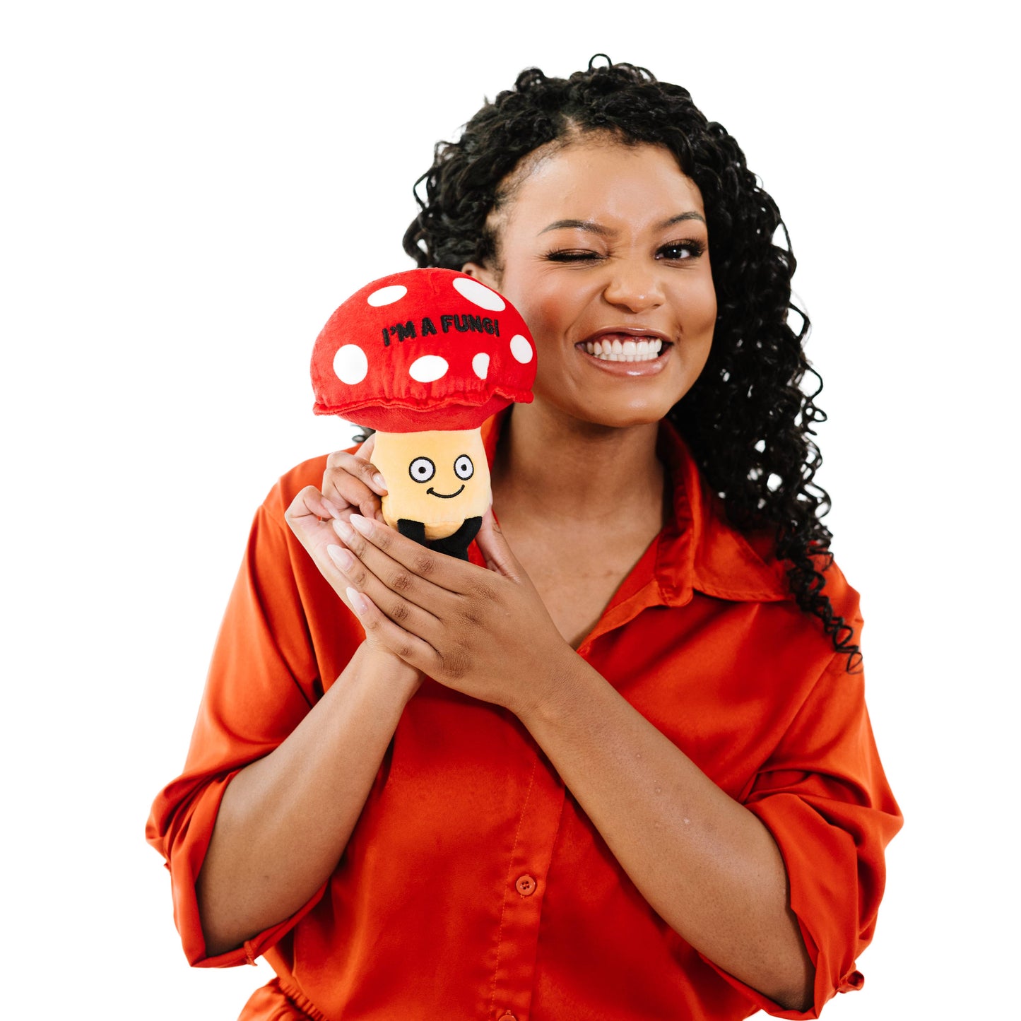 Mushroom Fungi Plush! Cute Gift Soft Cuddly Toy Funny