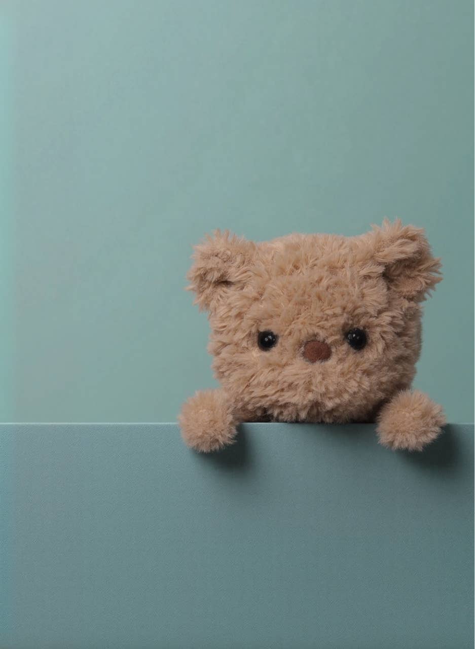 McHugs Mini Comfort Bear Lazy Stuffed Animal 15cm