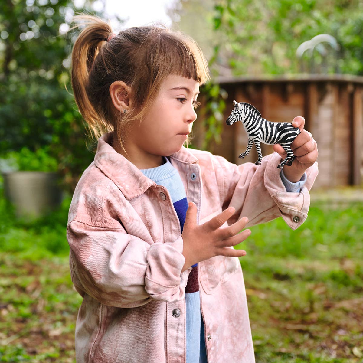 Zebra, Female Safari Animal Toy