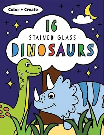 Stained Glass Dinosaurs