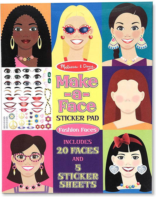 Make a Face Sticker Pad