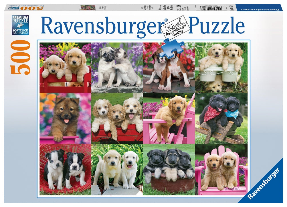 500pc Puppy Pals Puzzle