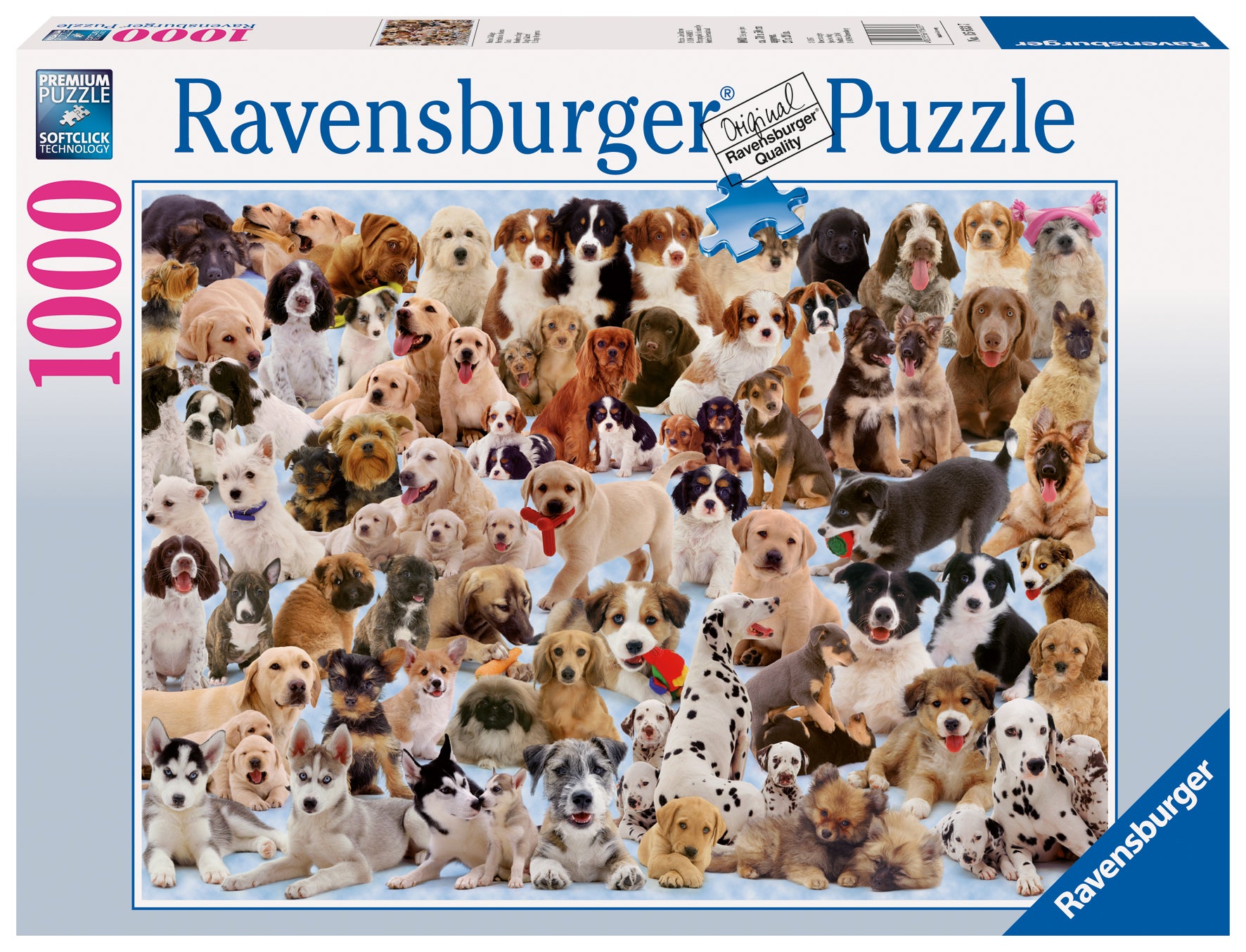1000pc Dogs Galore Puzzle