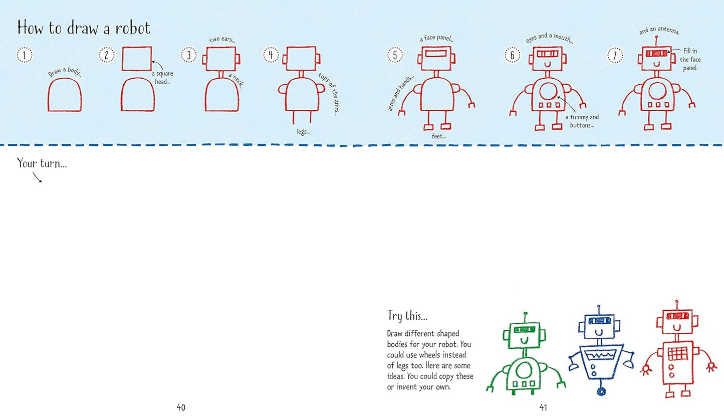 Step by Step Drawing Book