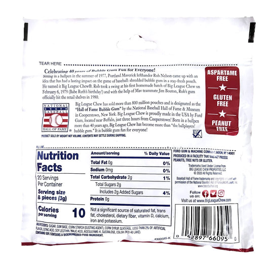 Big League Chew Strawberr