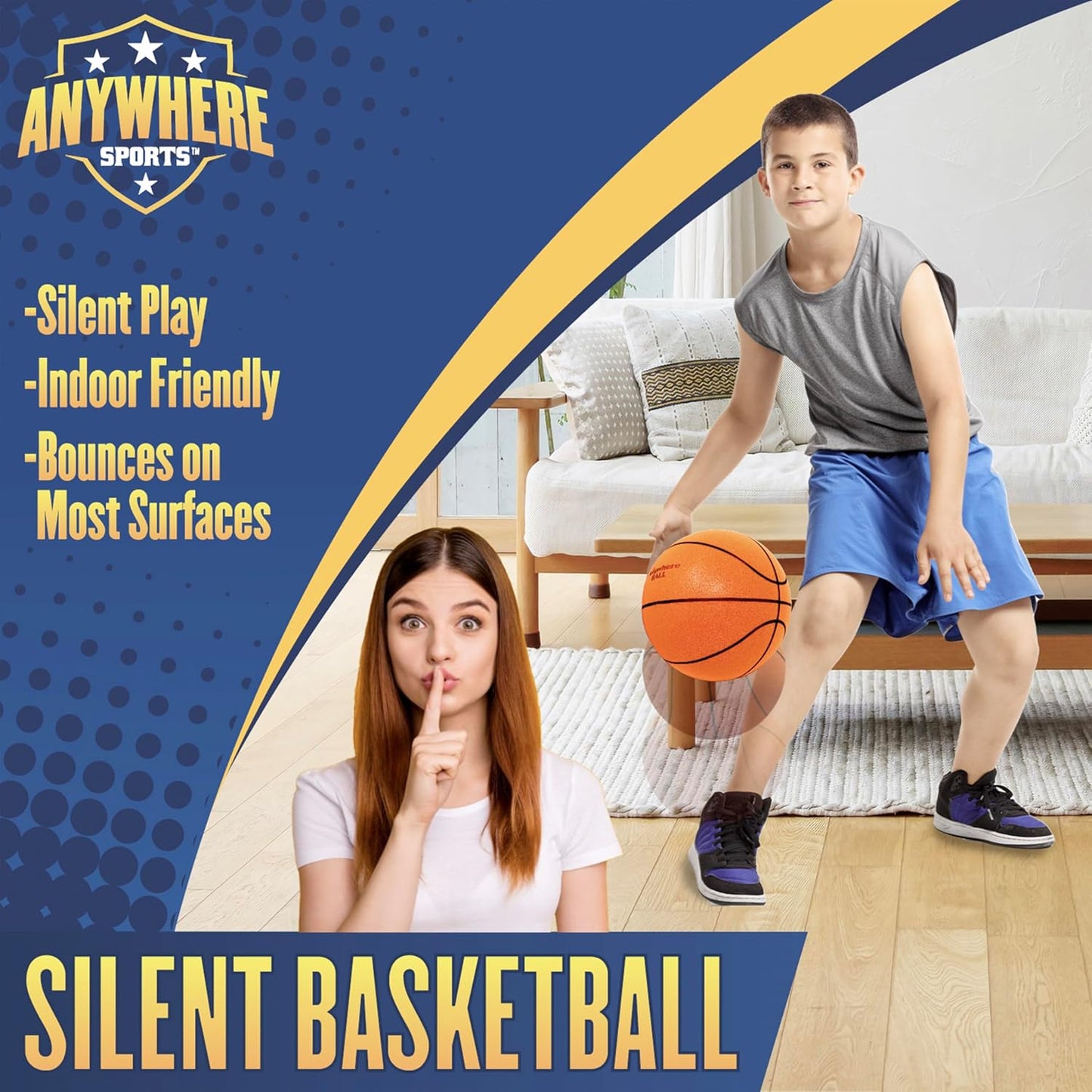 9.5^ Silent Basketball