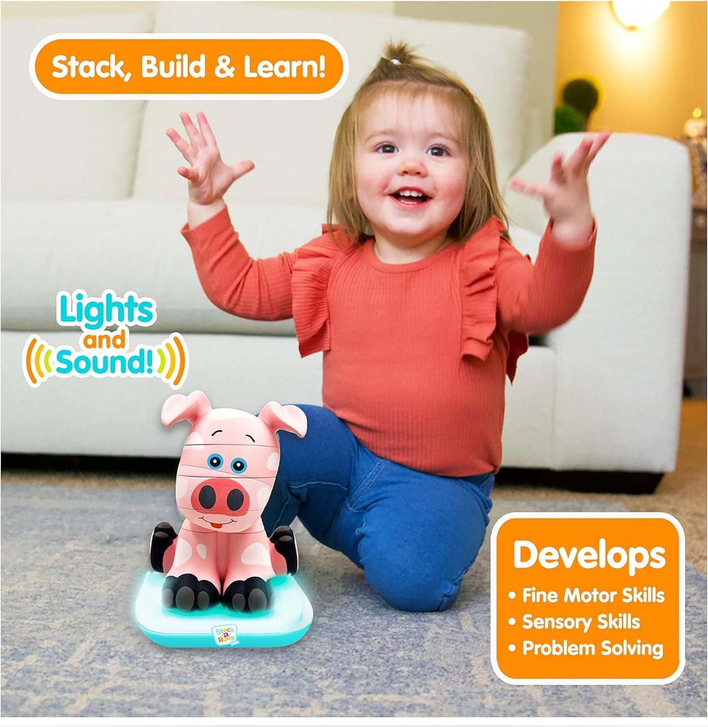 Stack-a-Roos Farm Animals