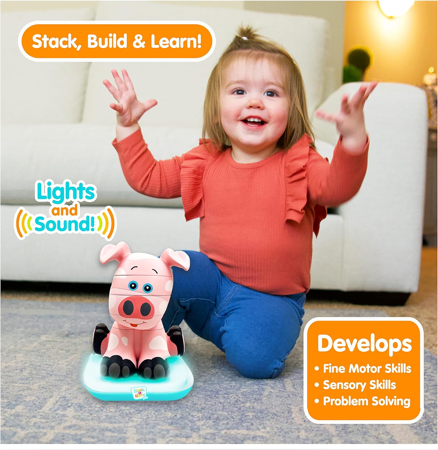 Stack-a-Roos Farm Animals