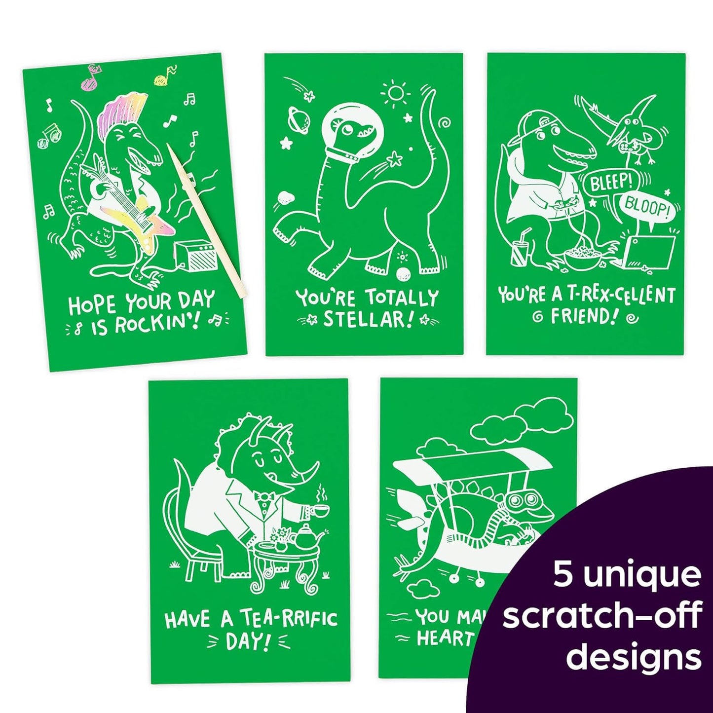 Scratch Play Dinosaurs