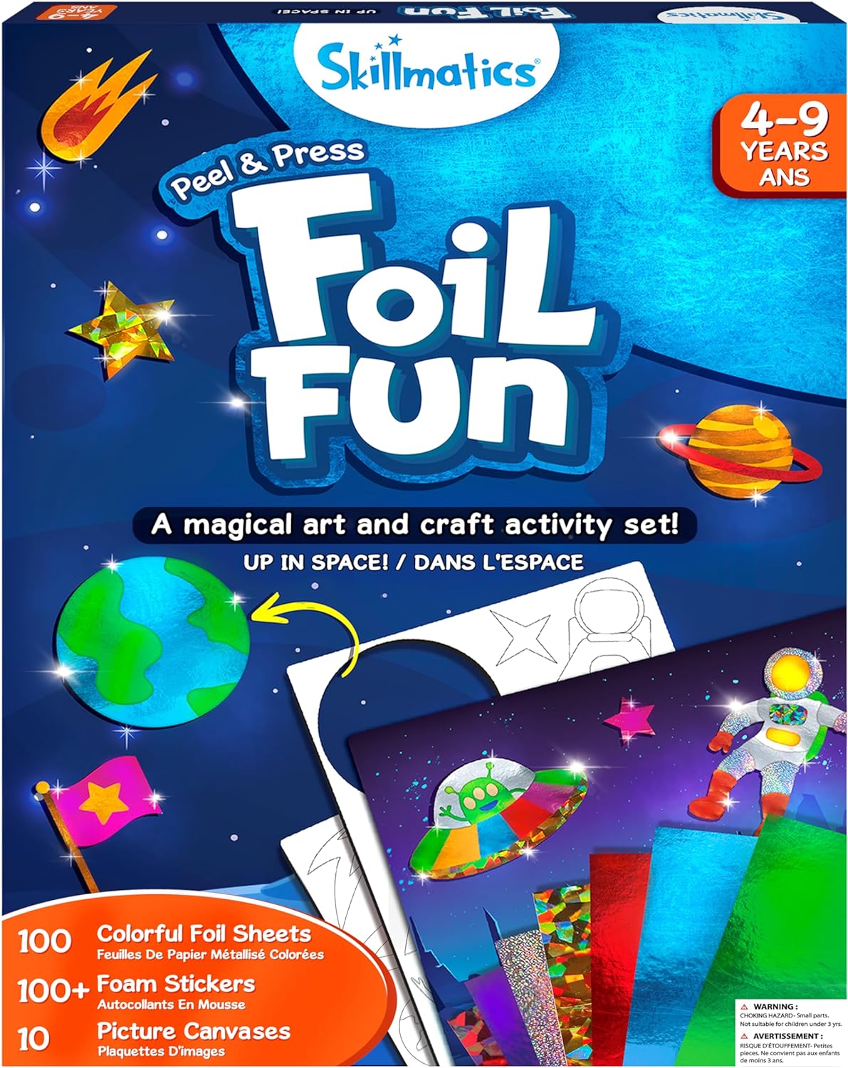 Foil Fun Up in Space