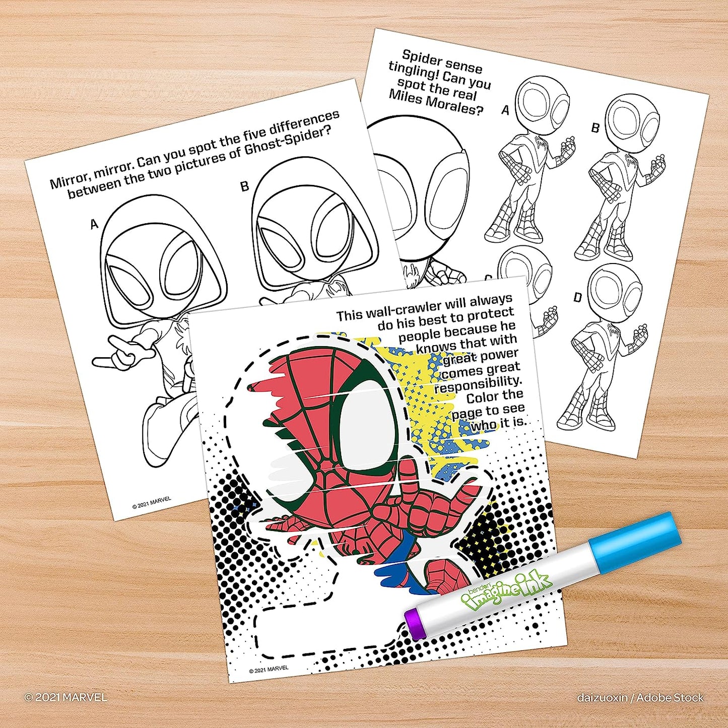 Spidey Friend Imagine Ink