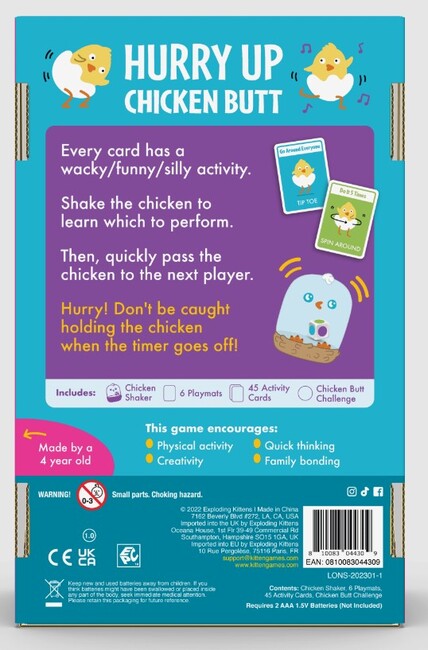 Hurry Up Chicken Butt