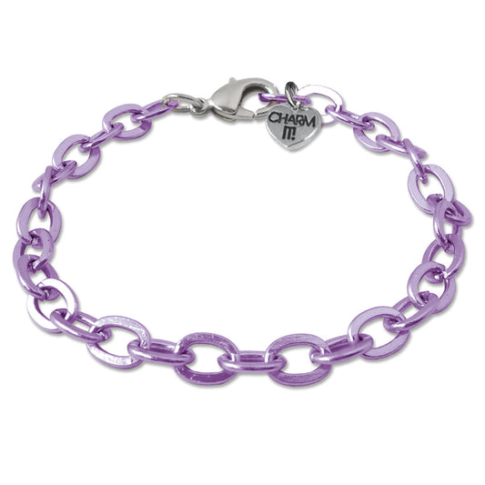 Charm It! Bracelet Chain Purple