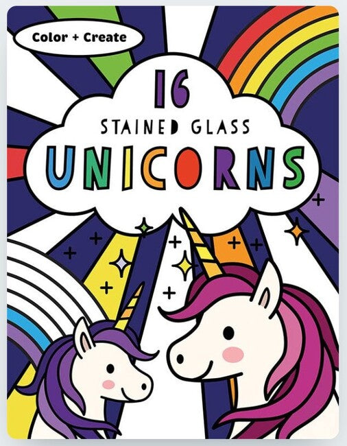 Stained Glass Unicorns