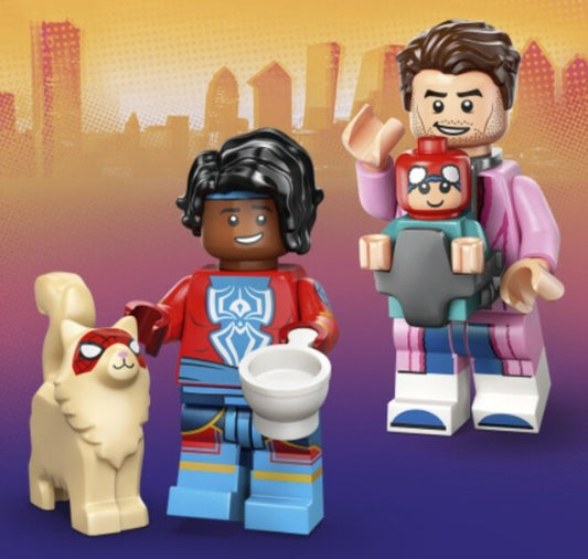 Lego+é-« Minifigures+é-Áspider Man Across the Spider Verse