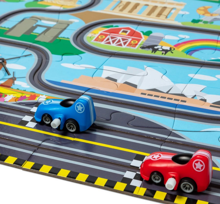 Race Track Floor Puzzle