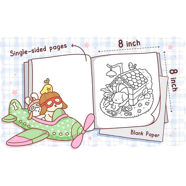 Coloring Cozy Cuties