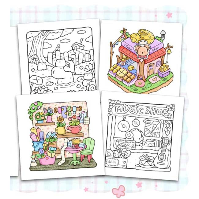 Coloring Cozy Corner