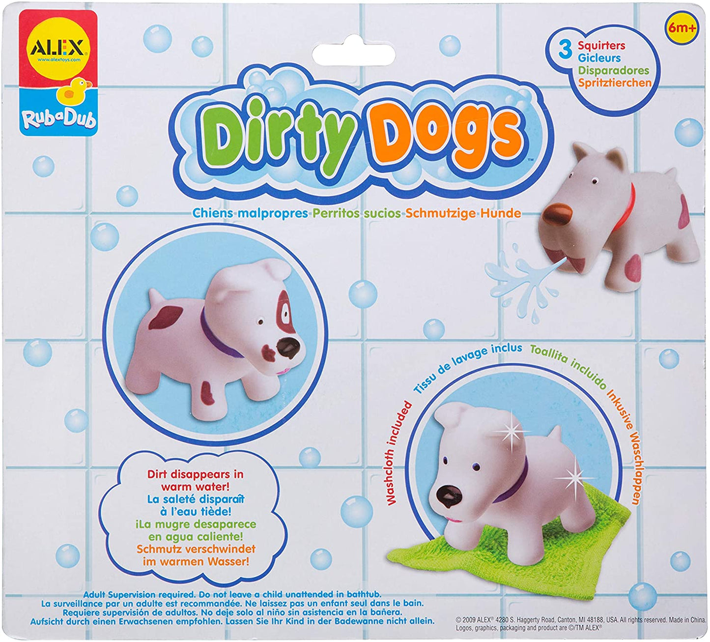 Rub a Dub Dirty Dogs