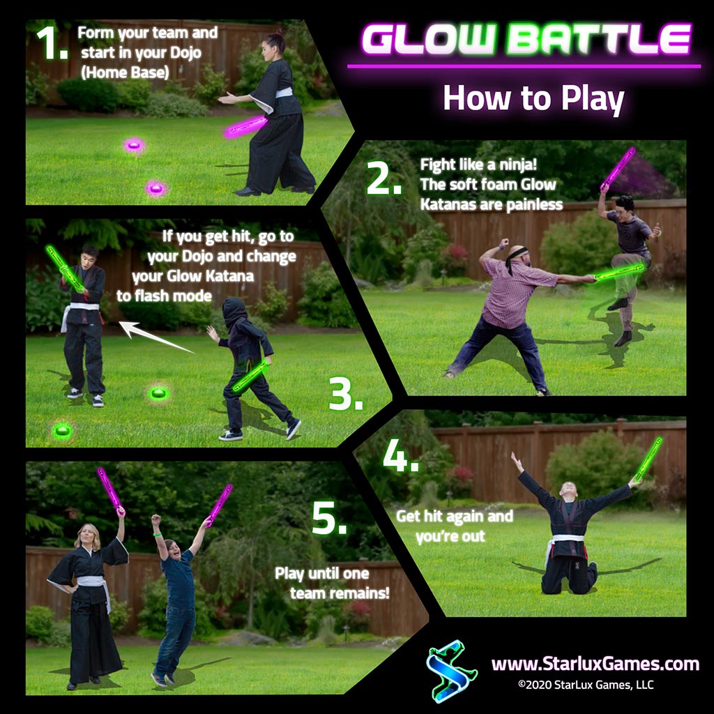 Glow Battle Ninja Version