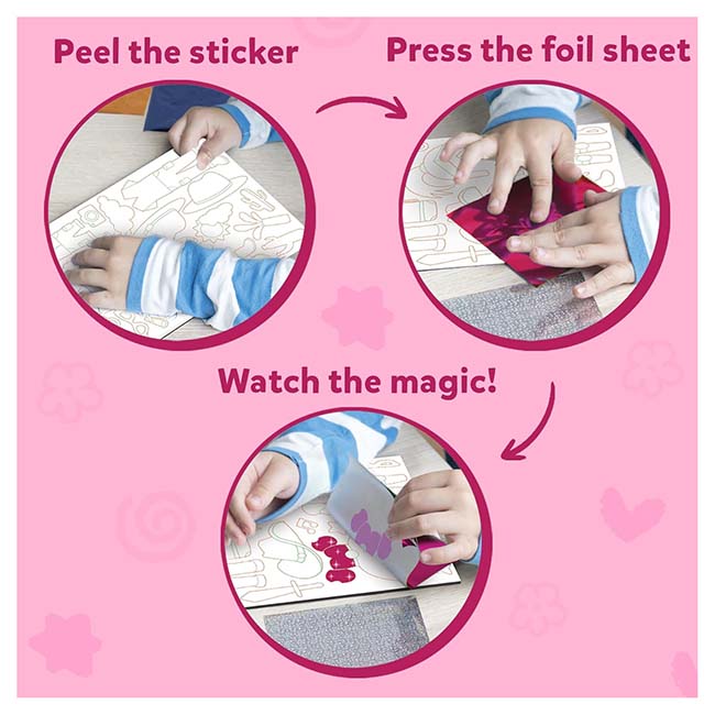 Foil Fun Dress Up No Mess Art Kit