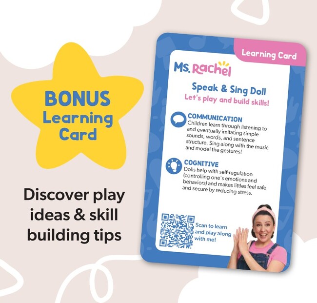 Ms Rachel Speak Sing Doll