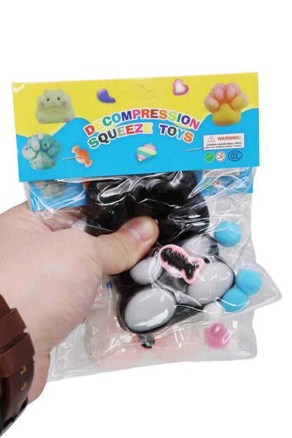 Kitty Cat Jiggly Mochi Squishy Bag - 16 Pcs: Assorted / One Size