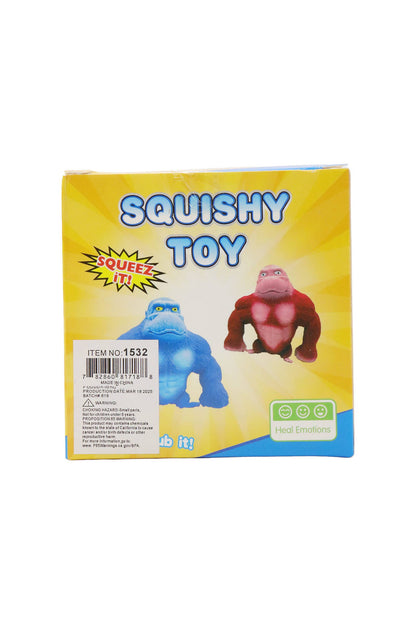 Large Tie Dye Gorilla Sand Filled Squishy