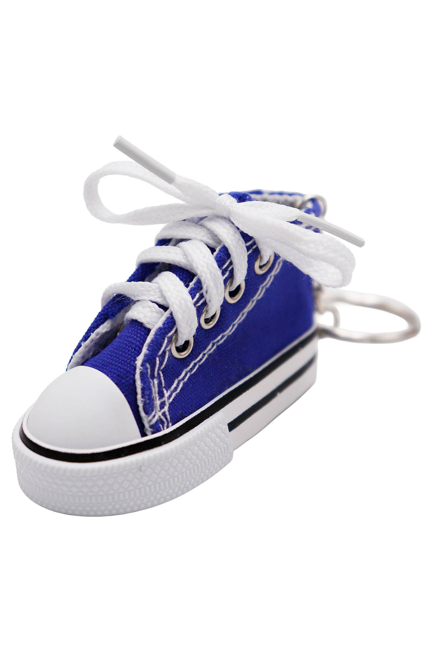 Canvas Rubber Sole Sneakers Key Chain