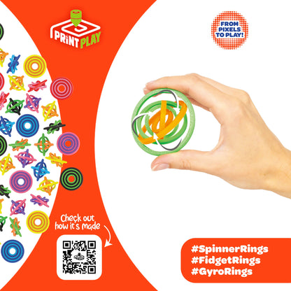 Orbital Rings Fidget Toys Blind bag