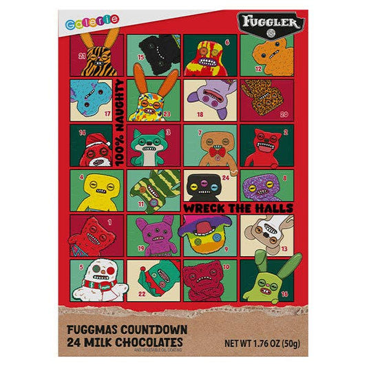 Fuggler® Fuggmas Chocolate 24-Day Countdown Advent Calendar