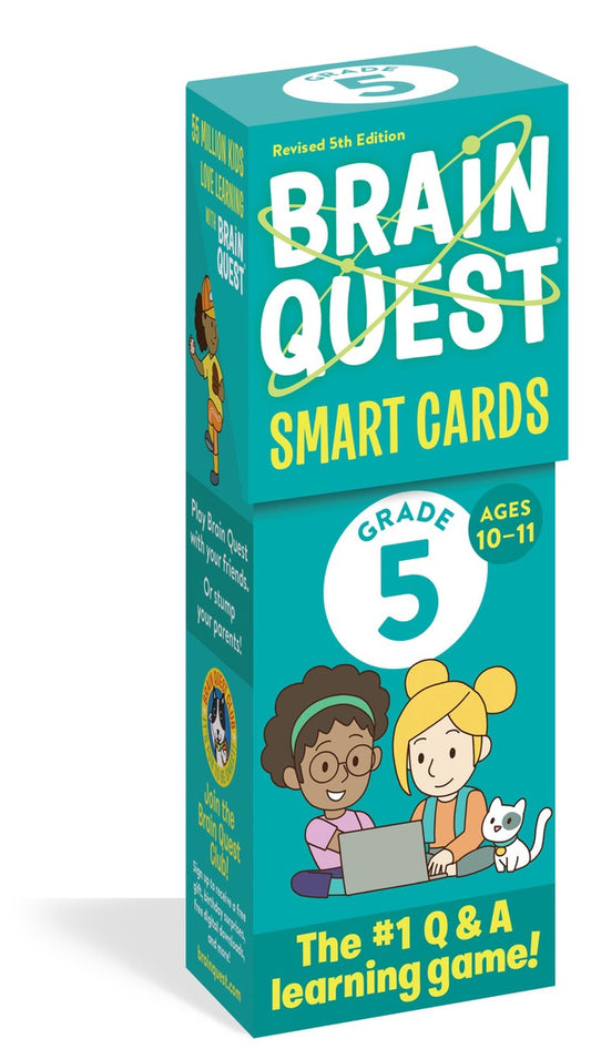 Brain Quest 5th Grade Smart Cards Revised 5th Edit