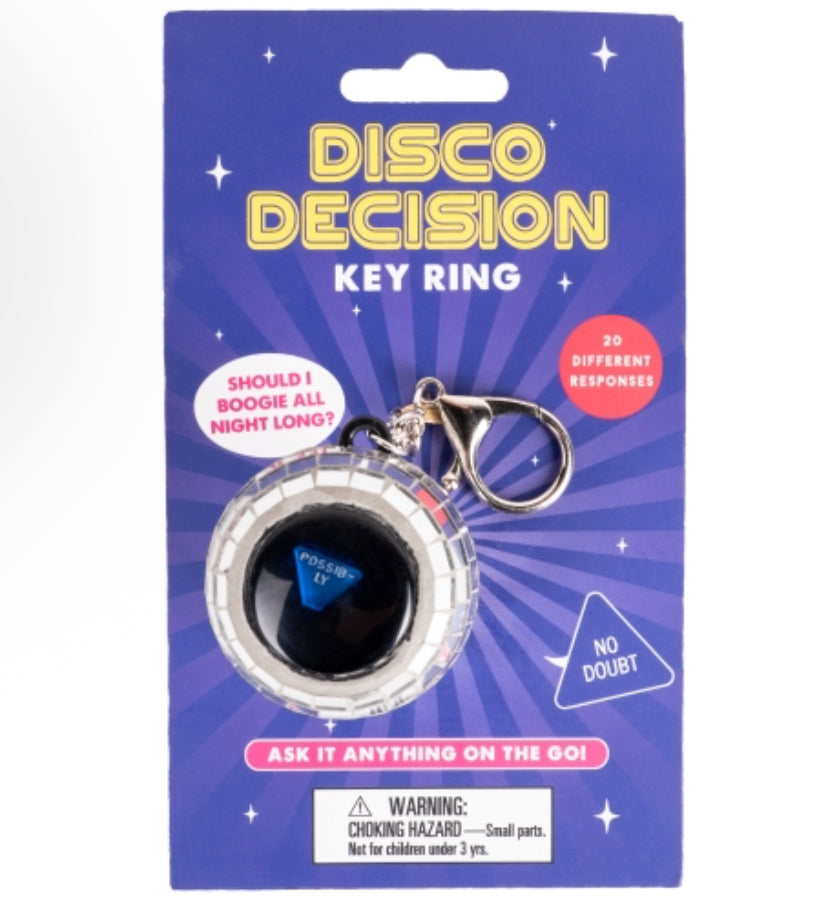 Disco Decision Keychain