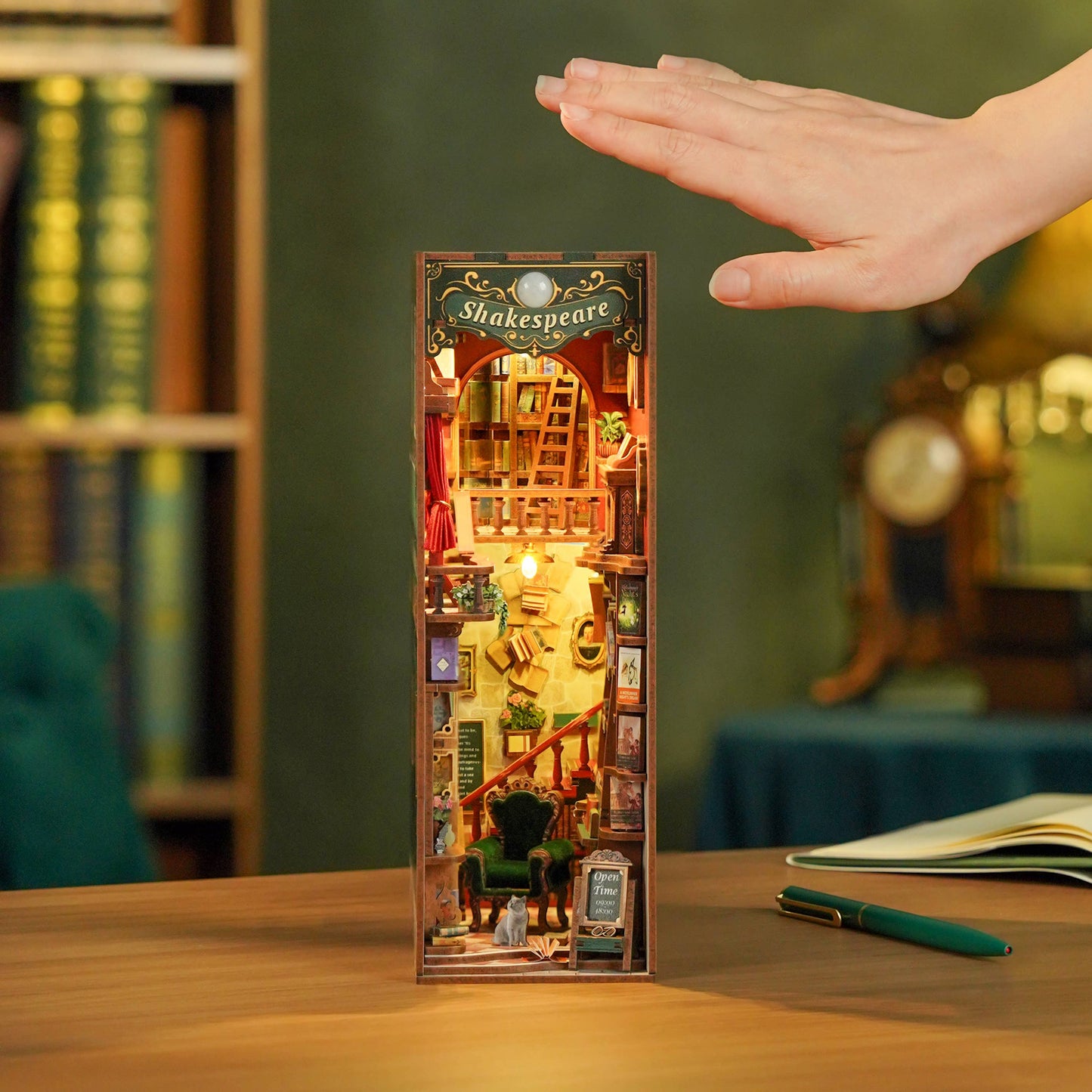 DIY Book Nook Kit: Left Bank Bookstore