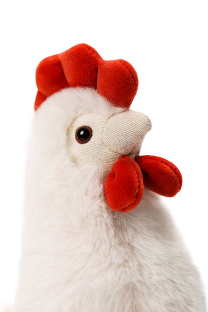 McHugs Marshmallow Chicken Farm Stuffed Animal 25cm