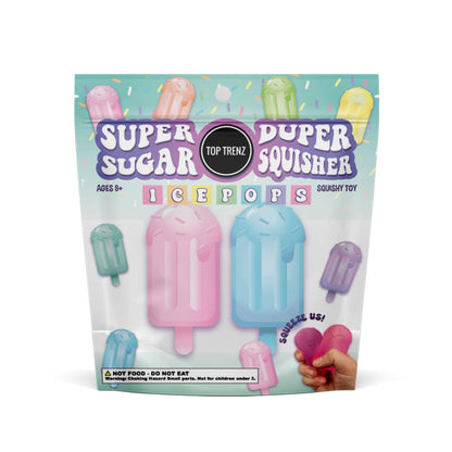 Super Duper Sugar Squisher -  Ice Pops 2 Pack Set