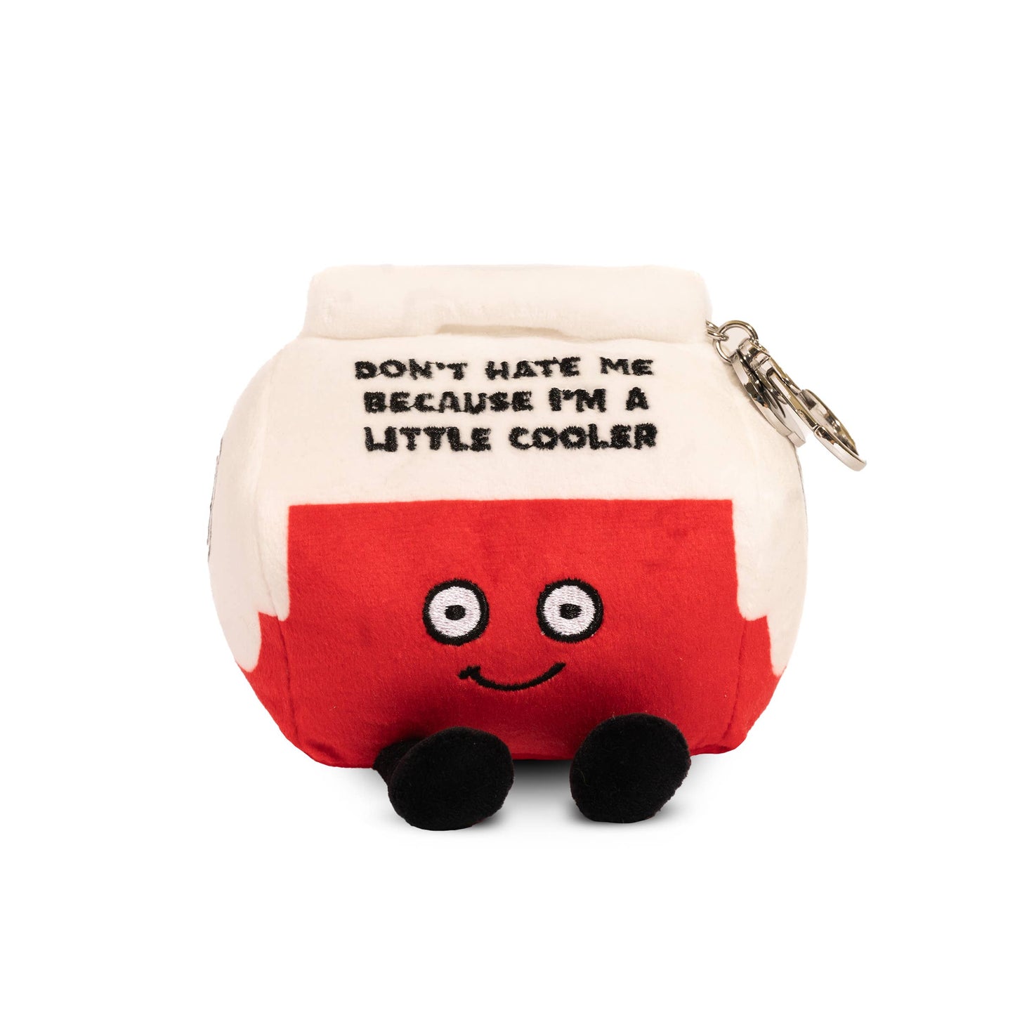 "Don't Hate Me" Cooler Plush Bag Charm Toy Funny Cute Gift