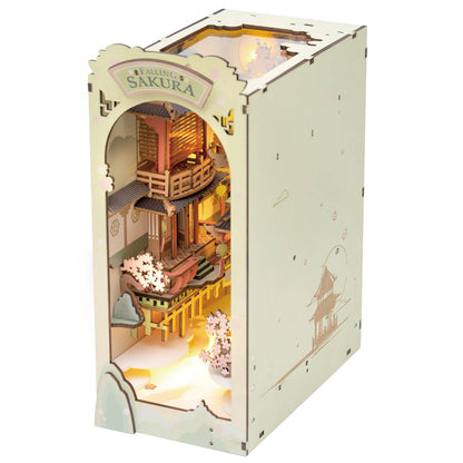 DIY Book Nook Kit: Falling Sakura