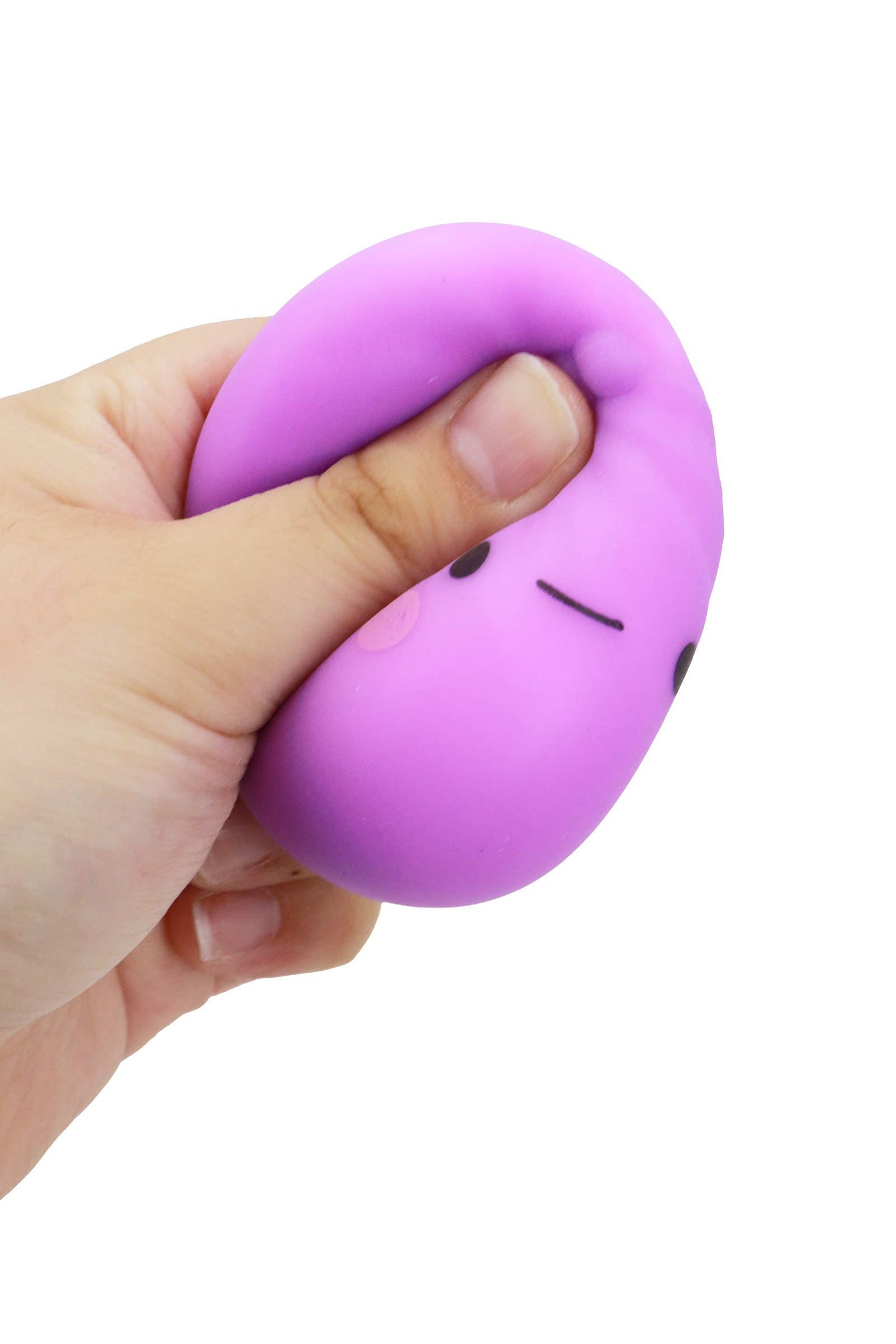Mini Solid Bao Dumpling Soft Slime Filled Squishy - 2 Inch