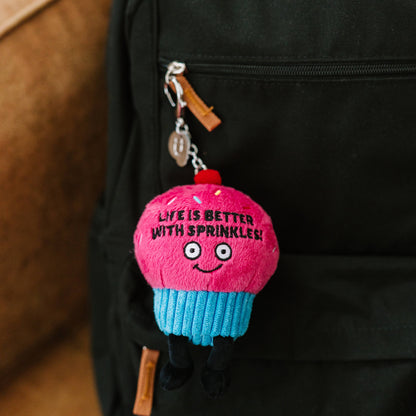 Cute Plush Cupcake Bag Charm  Soft Cuddly Toy Funny Gift