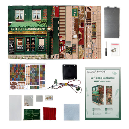 DIY Book Nook Kit: Left Bank Bookstore