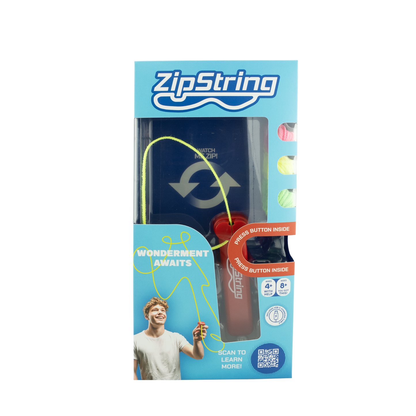The Original ZipString Try Me: Bodacious Blue
