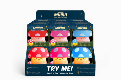 Mushi Display Kit - 3 DEMO unit, Display Box, 3-1 USB-C Cord: Cat + Dog + S'more + Fire